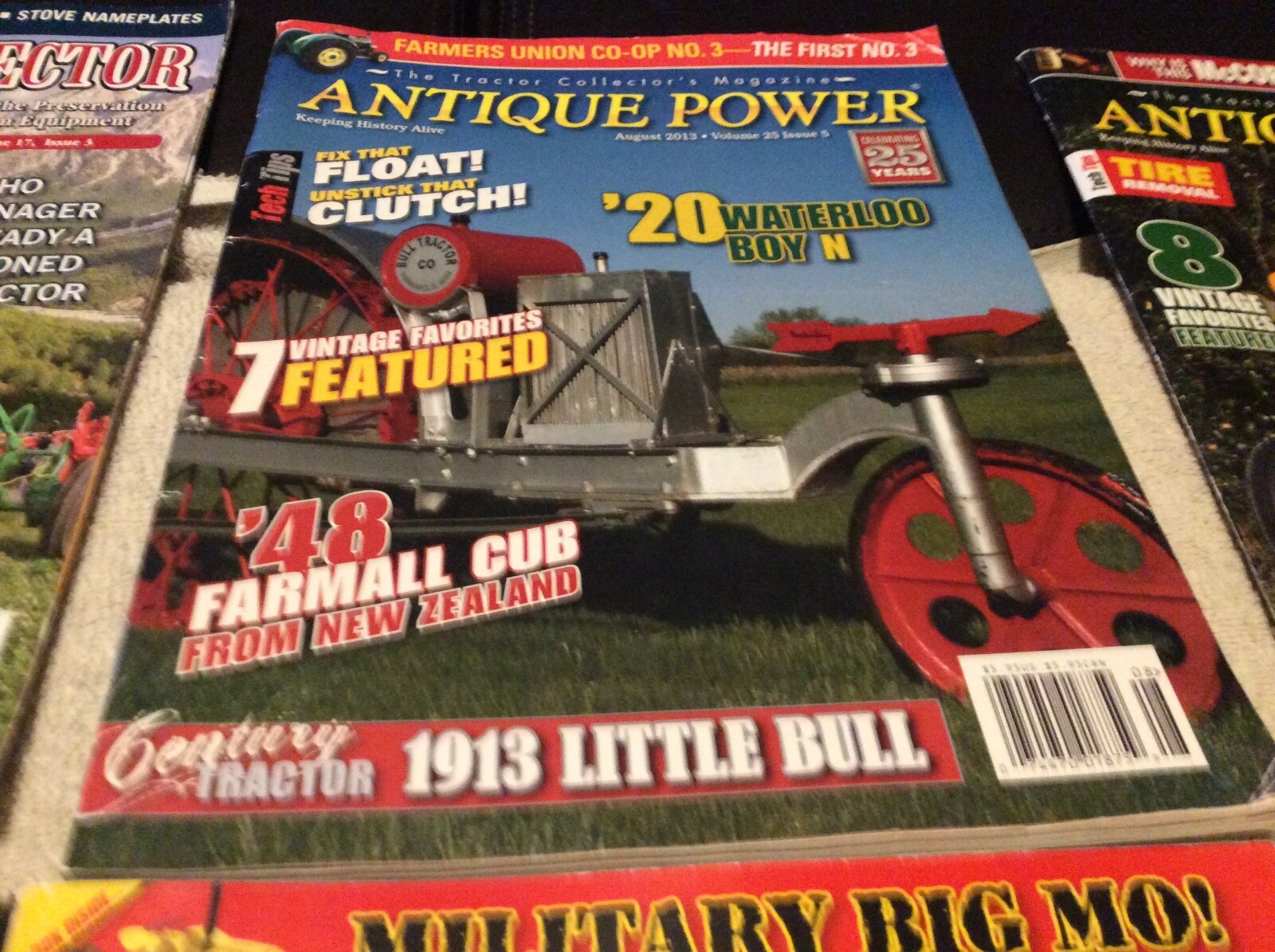 5 copies of Antique Power Magazine and 1 Farm Collector Magazine Tractor Collect