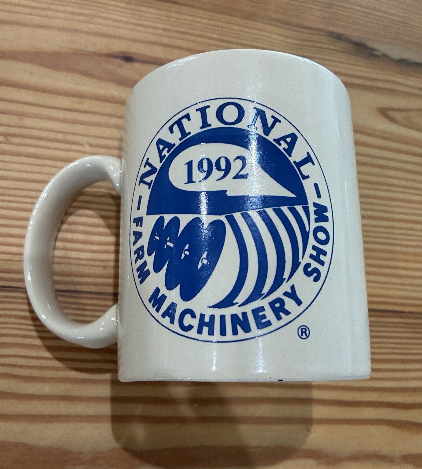 Vintage 1992 National Farm Machinery Show Mug Farm Industry News 25 Years