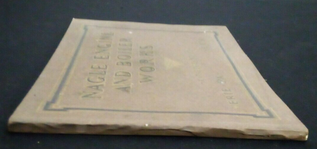 ANTIQUE 1906 NAGLE ENGINE AND BOILER WORKSCATALOG NO. 53 IN SPANISH a