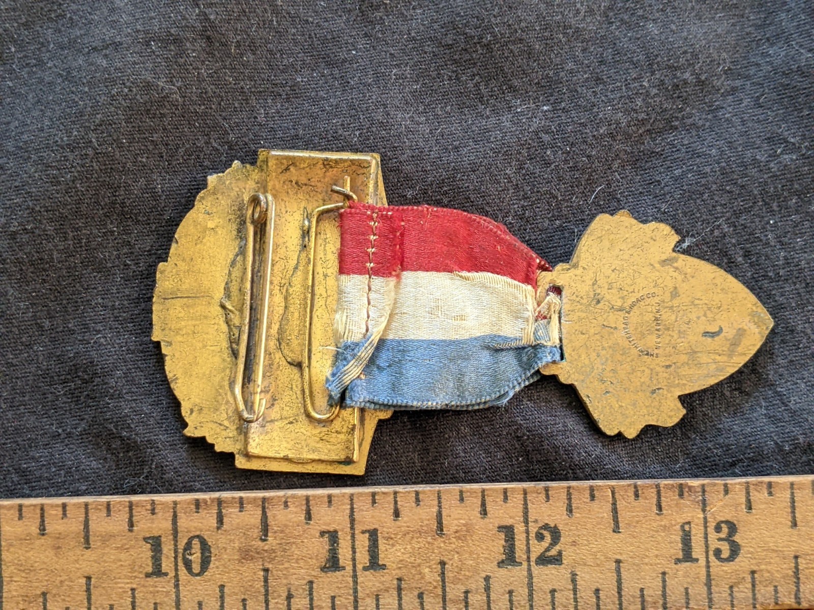 1920 antique Grain dealers Association convention Minneapolis ribbon and medalJA