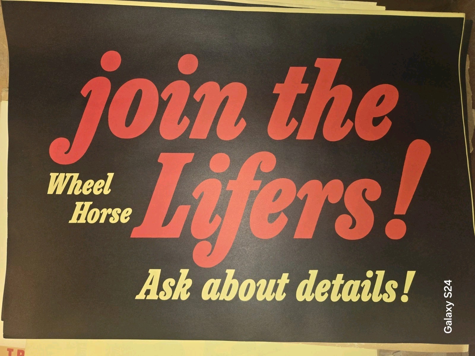 RARE LOT OF WHEEL HORSE POSTERS NOS WITH SOME AGE RELATED WEAR SEE ALL PICTURES!