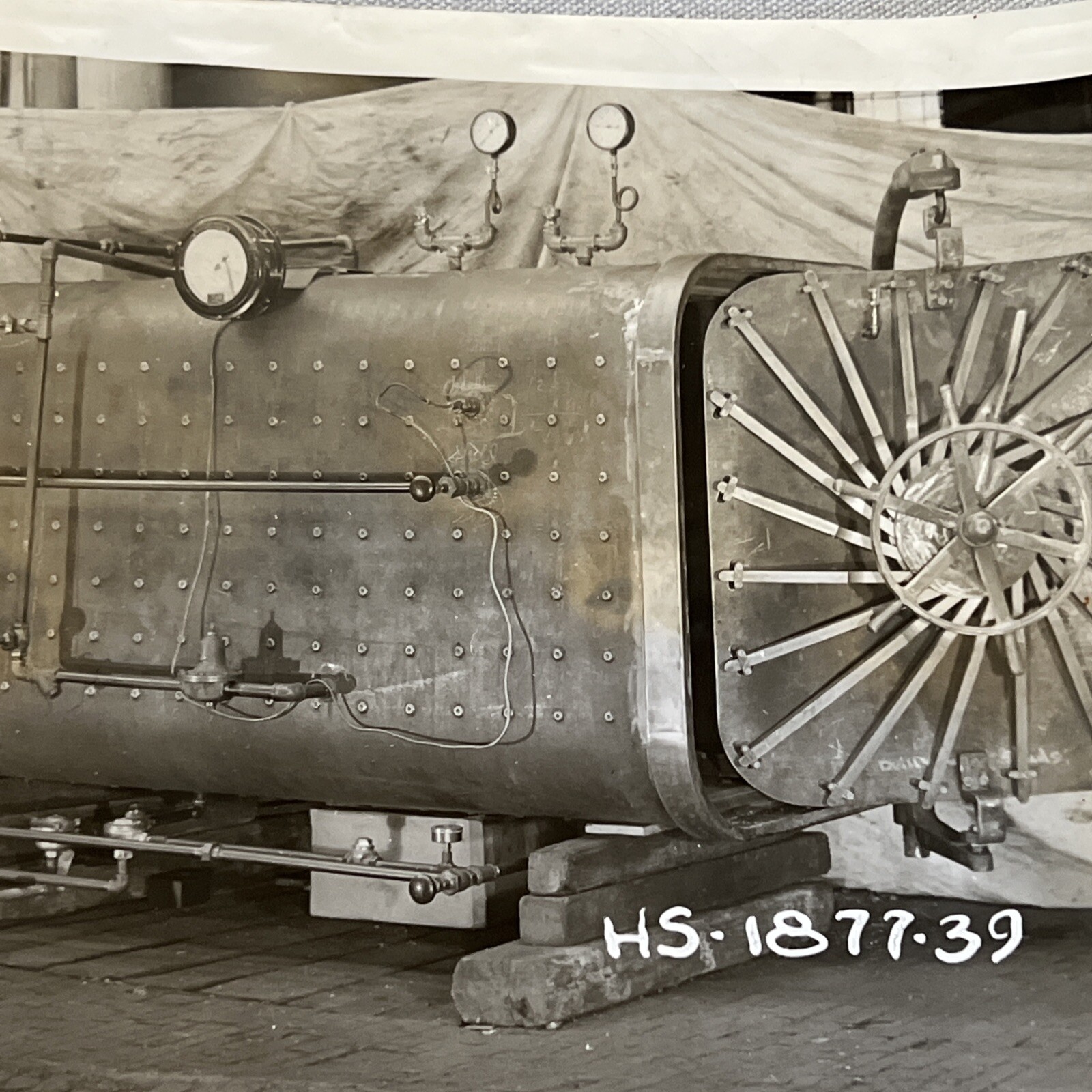 Vntg 1950s York Pa AB Farquar Co. Official Archive Photograph Early Machinery
