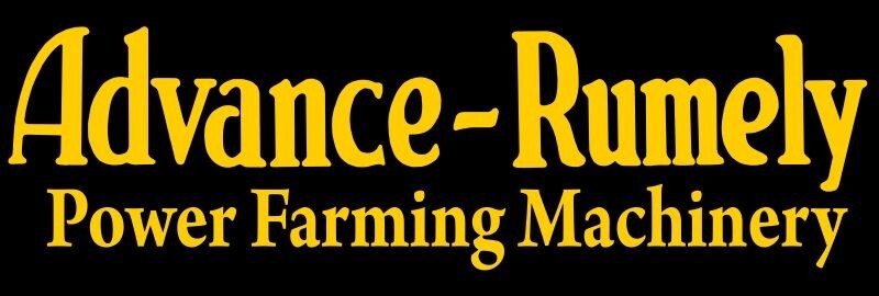 Advance Rumely Power Farming Machinery New Sign: 12×36&Prime; USA STEEL