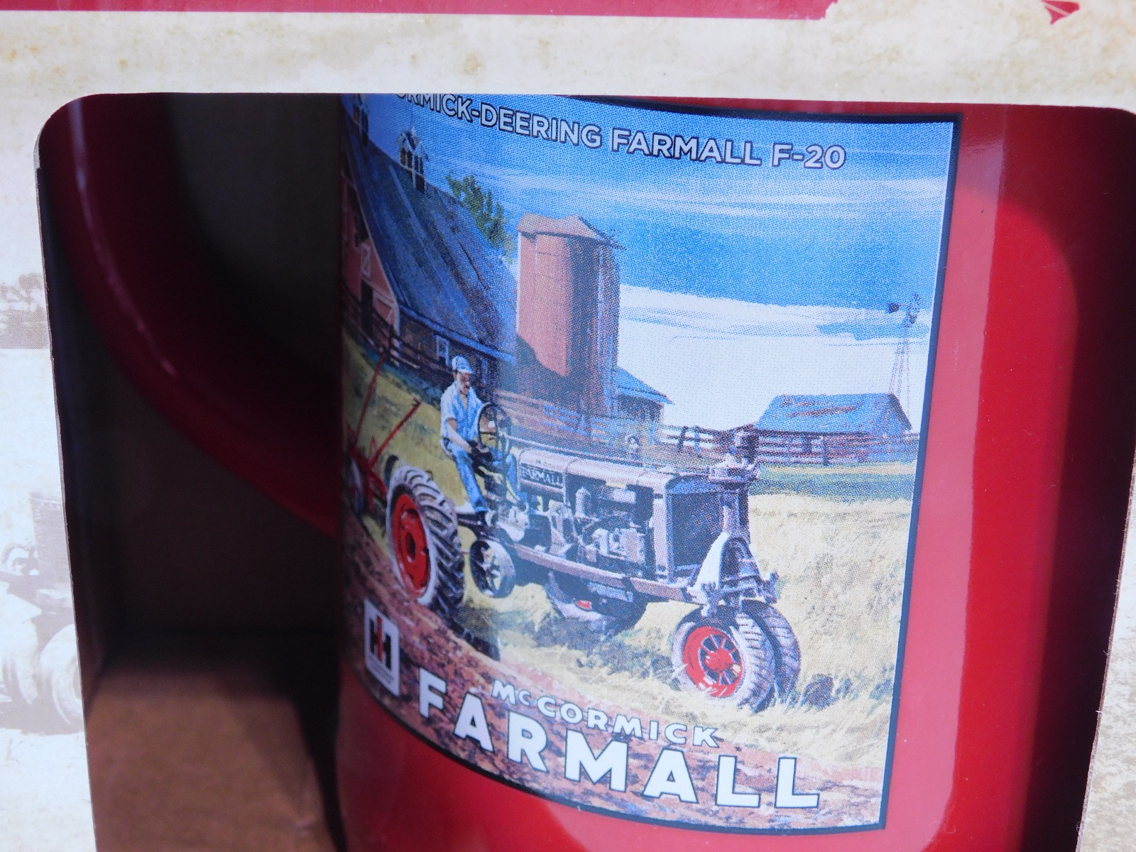 McCormick Farmall 20 Ounce Tankard Mug. New in the Box