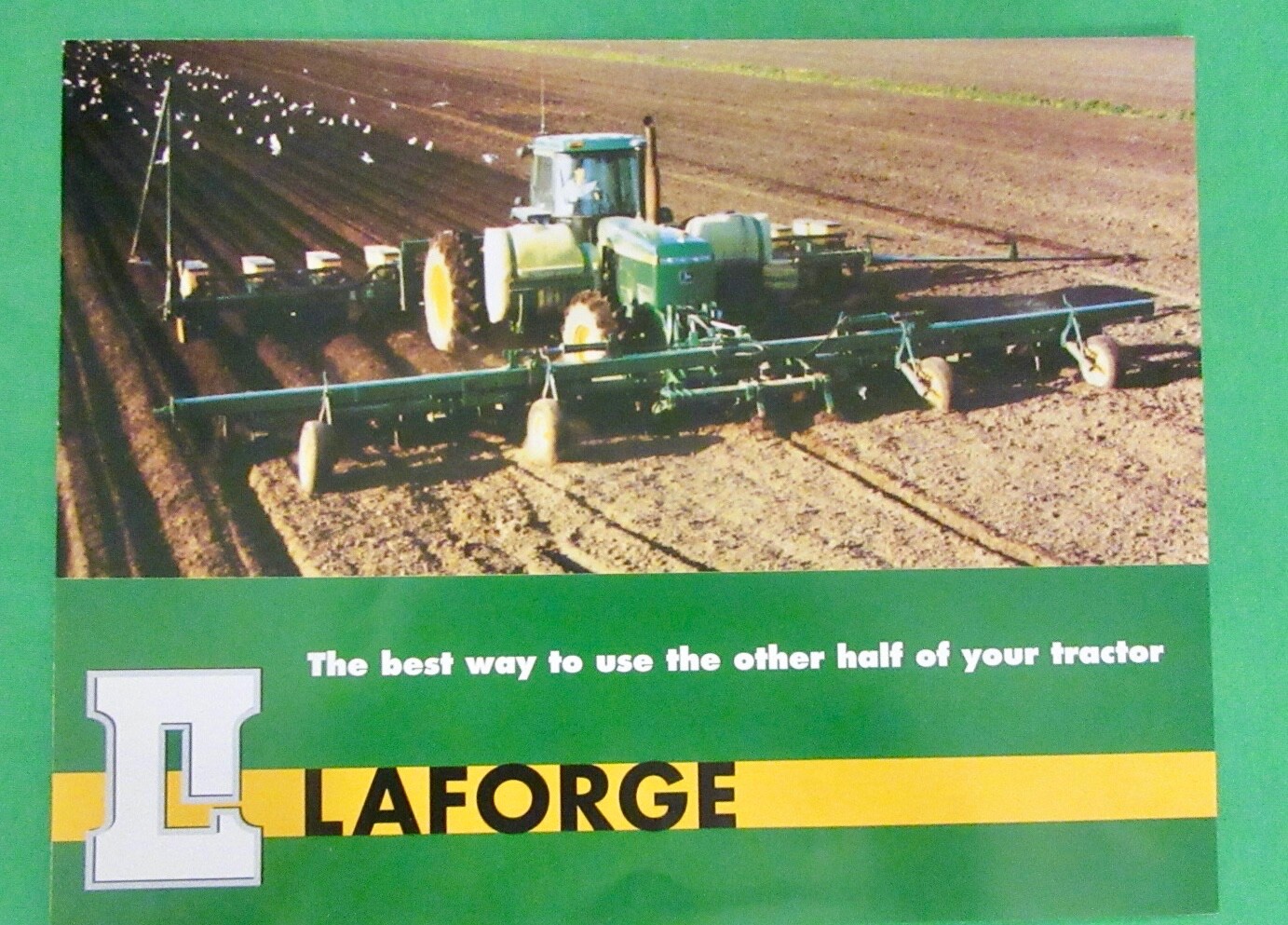LaForge Front Three Point Hitch Sales Brochure With Prices (1995) 14 pieces