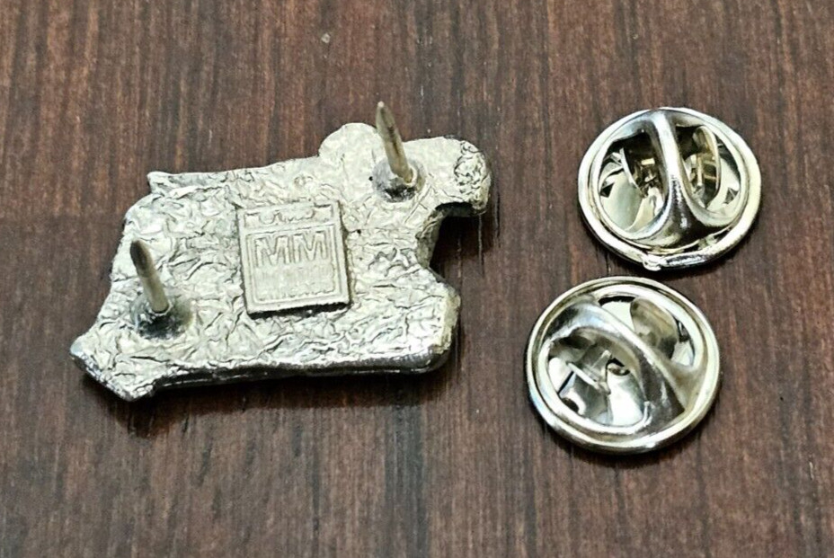 RARE 1980 MM Limited Chicago Diesel Power Tractor Bulldozer Excavator Lapel Pins