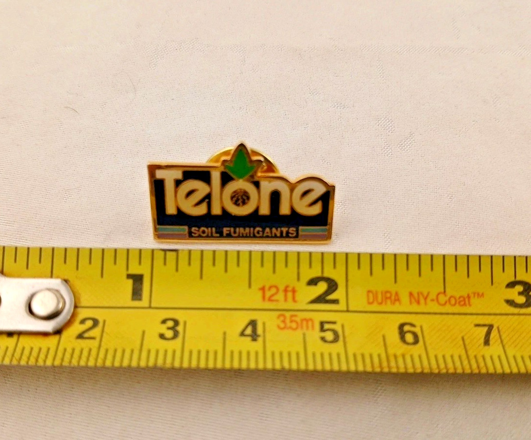 Vintage DOW Chemical Telone Soil Fumigants Pin-NICE!
