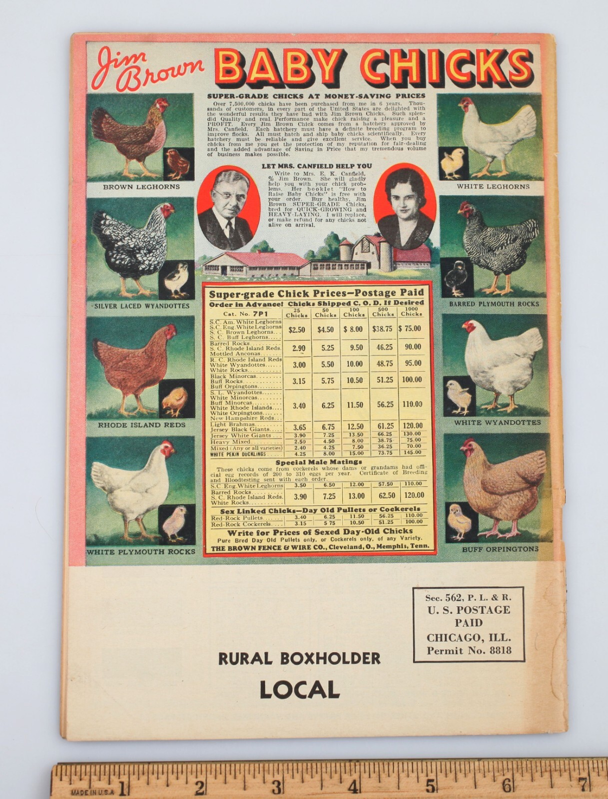 1930s Jim Brown&rsquo;s Fence & Wire Bargain Book Farm Supply Catalog Cleveland