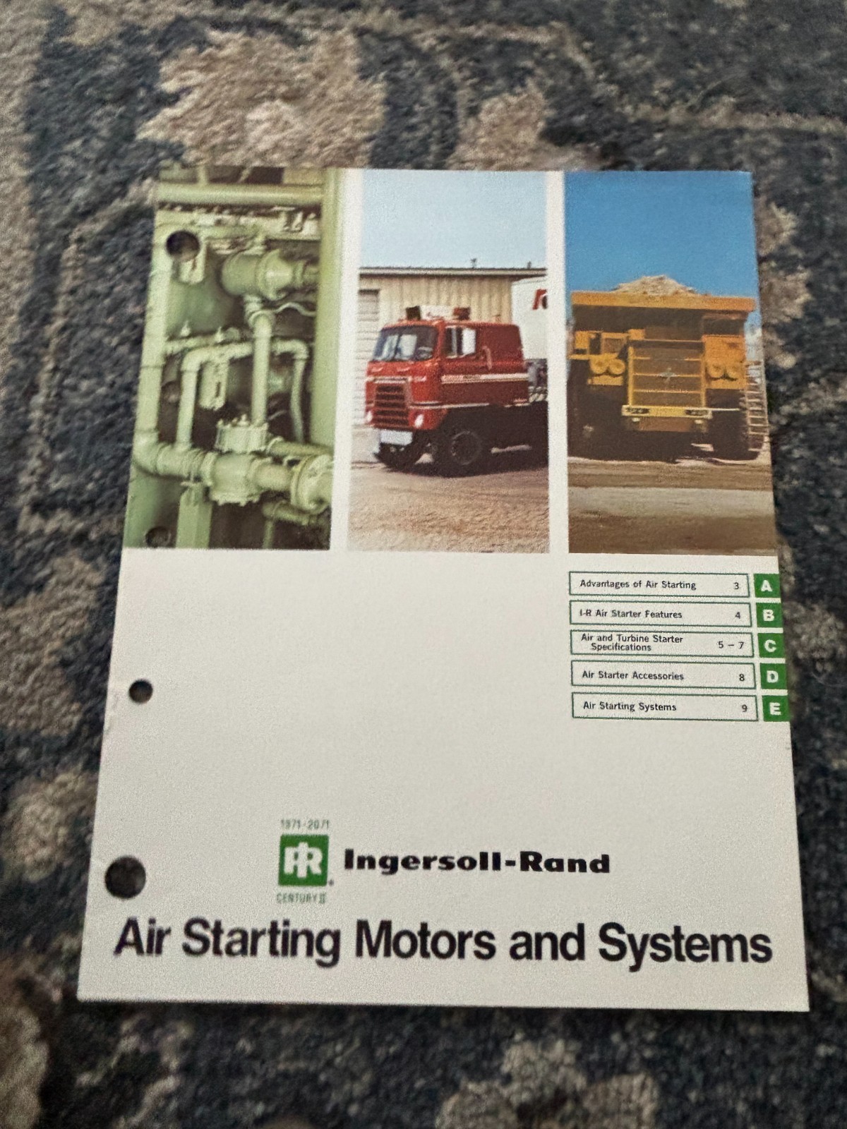 Ingersoll Rand Air Starting Motors & Systems Brochure AMIL26