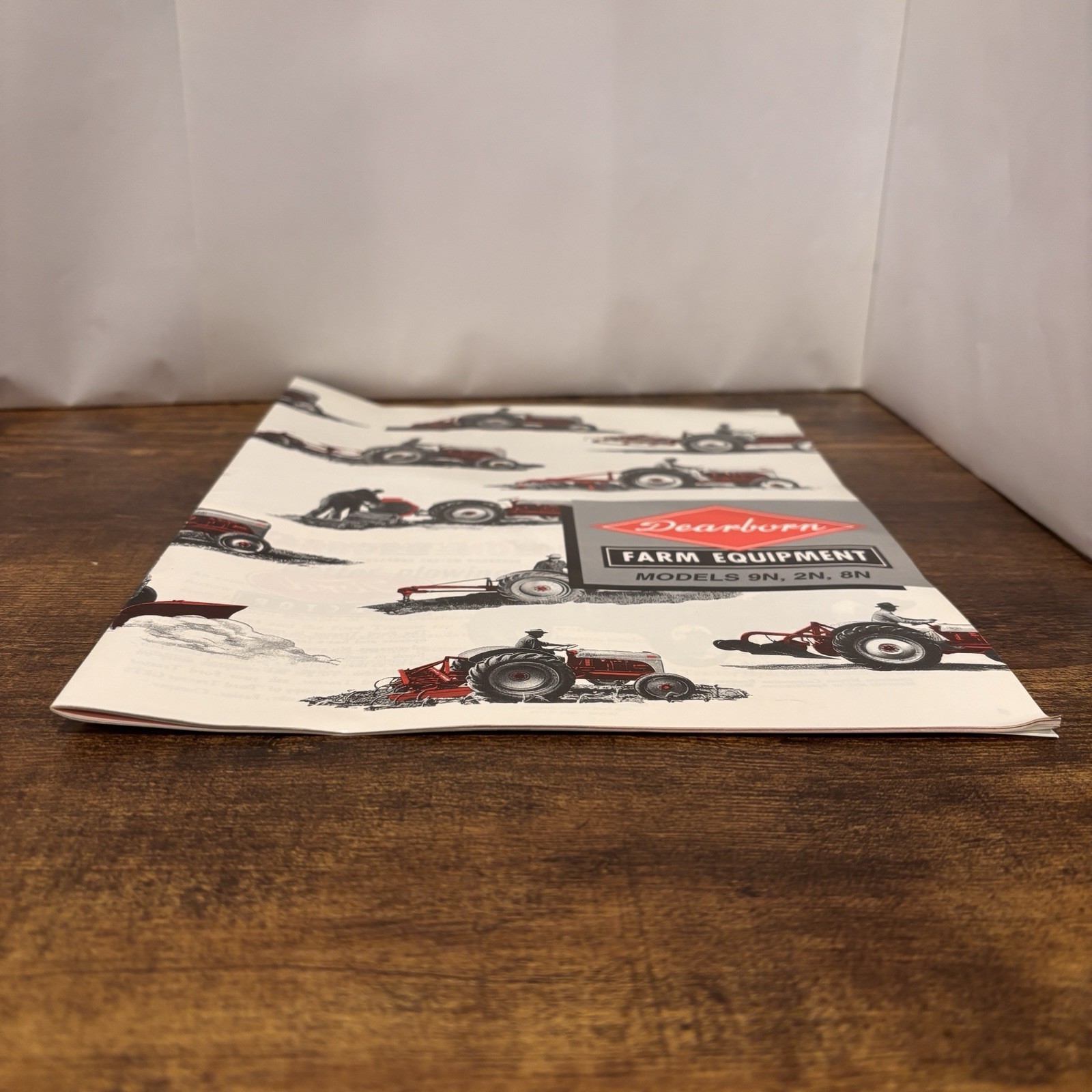 Dearborn Ford 2N 8N 9N Tractor Matched Working Equipment Brochure