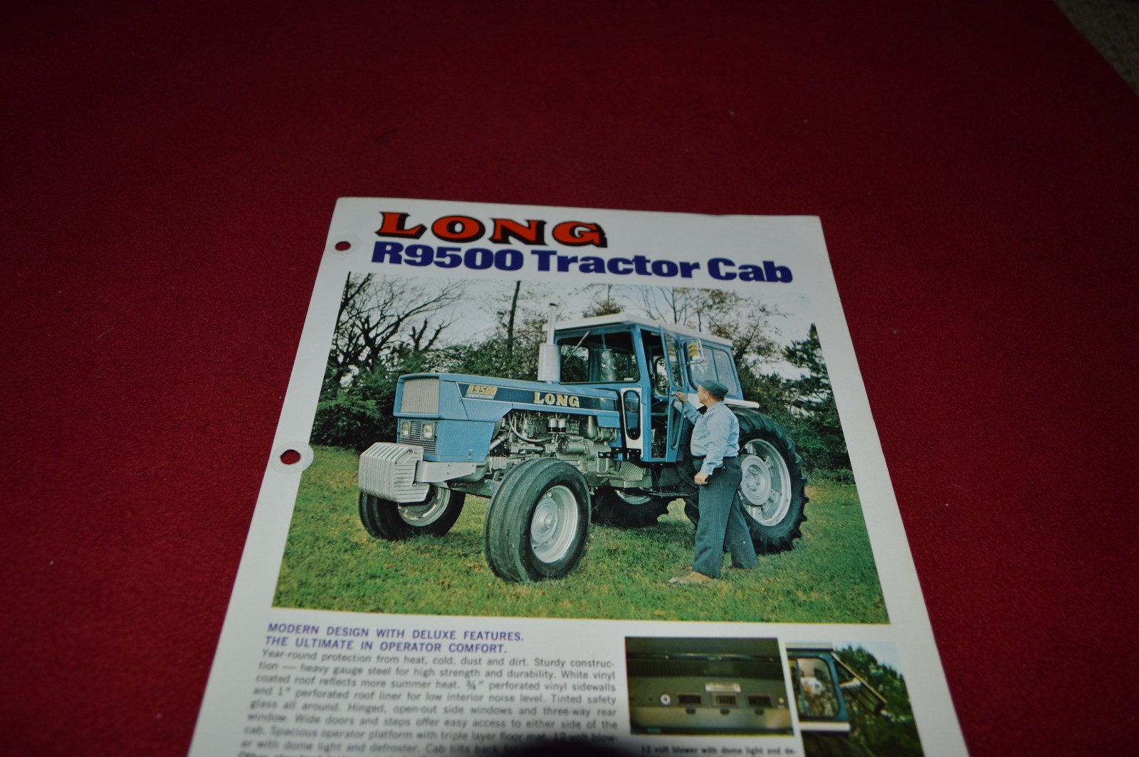 Long R9500 Tractor Dealer&rsquo;s Brochure DCPA