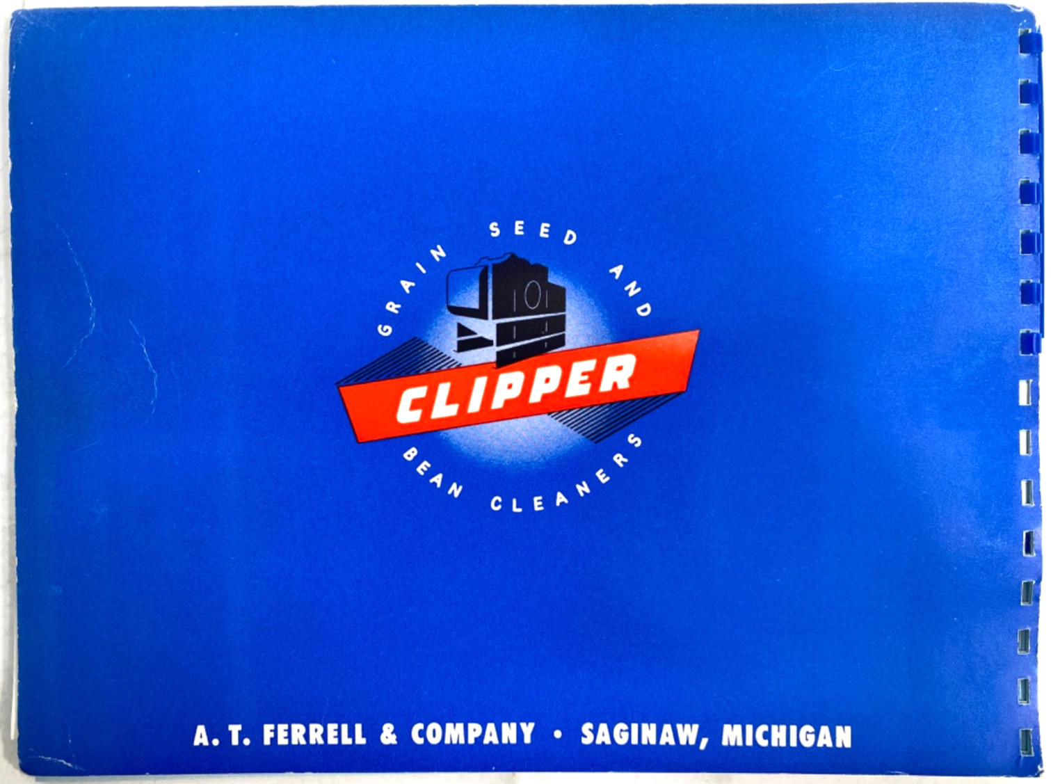1951 CLIPPER GRAIN SEED & BEAN CLEANERS agriculture equipment catalog FERRELL CO