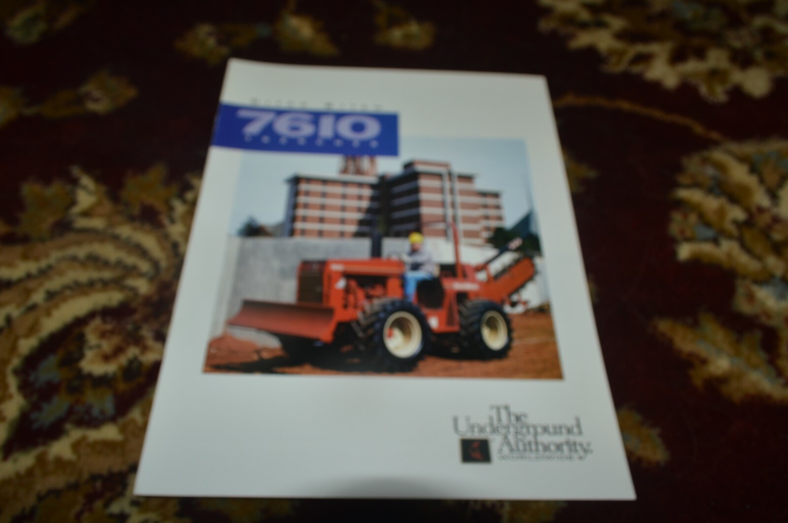 Ditch Witch 7610 Trencher Brochure FCCA