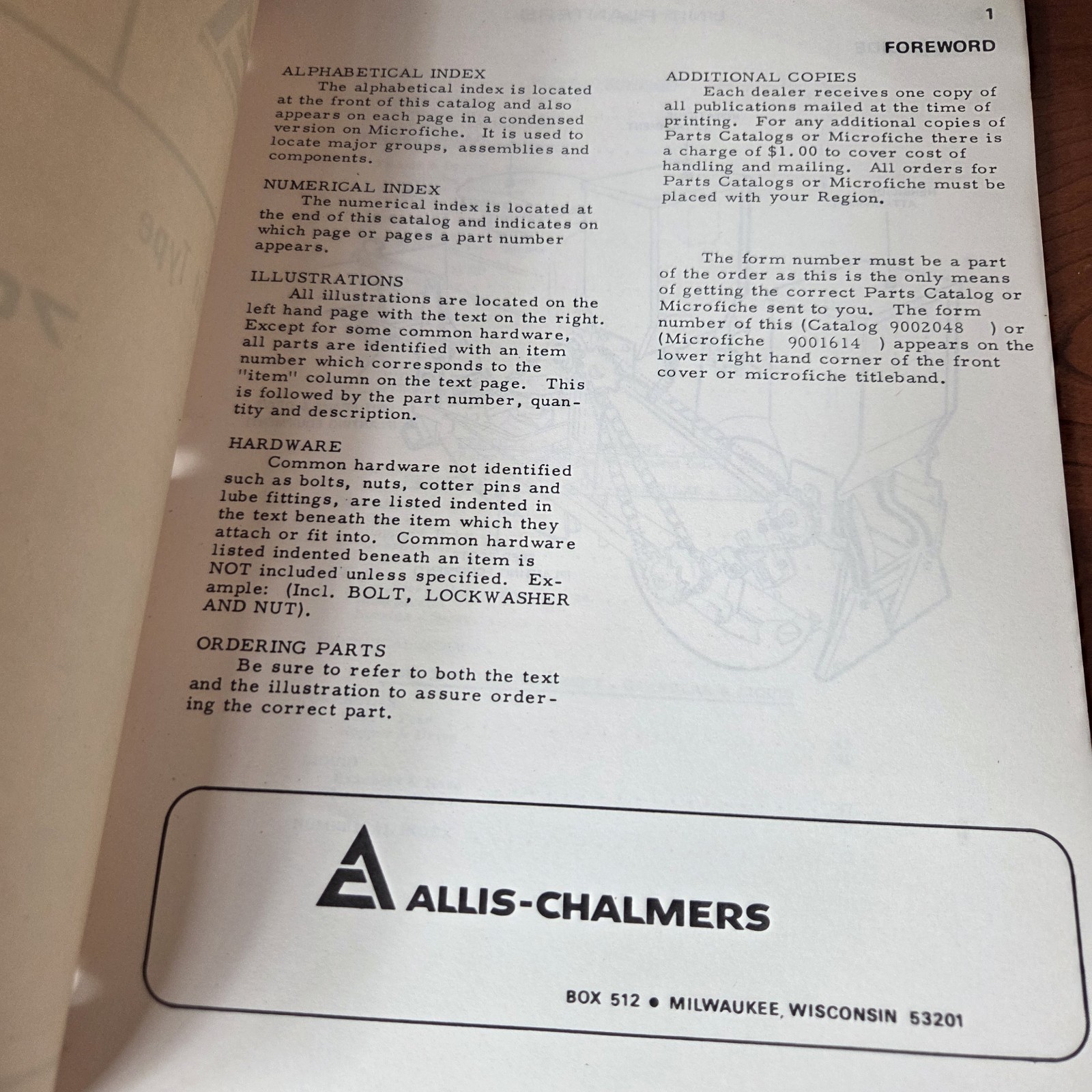 1971 70 Series Allis Chalmers Planters Specifications And Parts Catalog