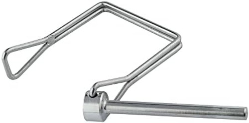 Sunnyway 10 Pcs 1/4 Inch Wire Lock Pin 4 Inch Long Trailer Coupler Pin PTO Pi…