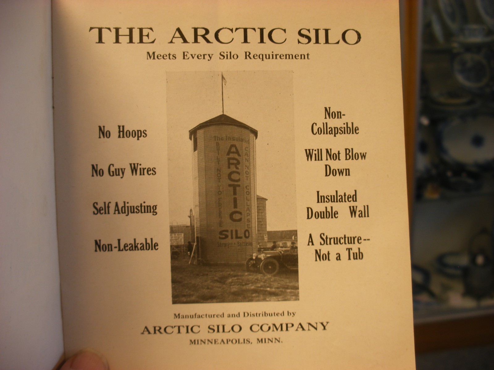 Vtg Farm Agriculture Equipment Catalog – Arctic Silo Company Non-Collapsible