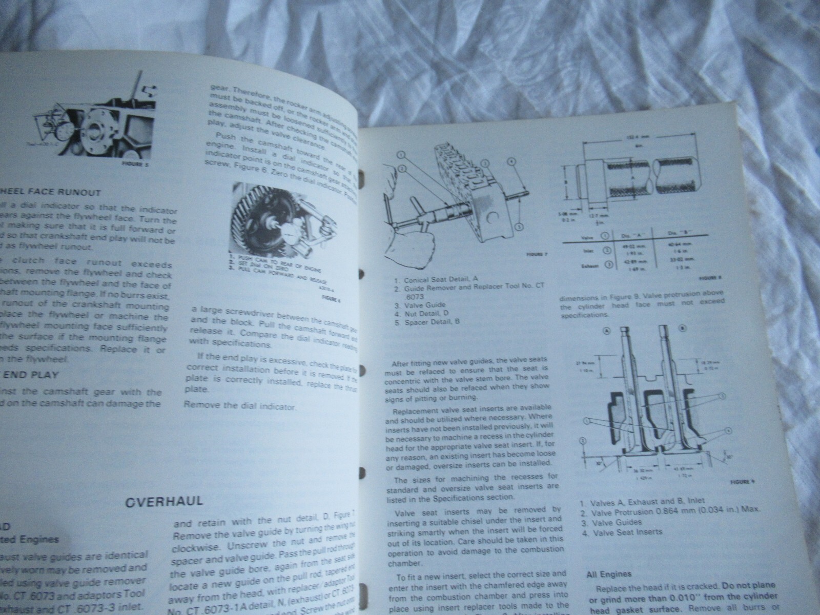 New Holland Ford Diesel Industrial 254 380 Engine Repair Shop Service Manual