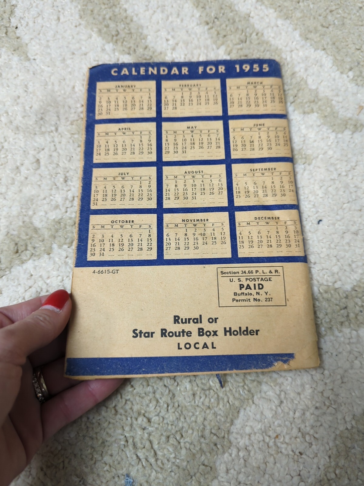 B F Goodrich Farmers Handbook And Almanac 1955 Tires Farmer Advertising Farming