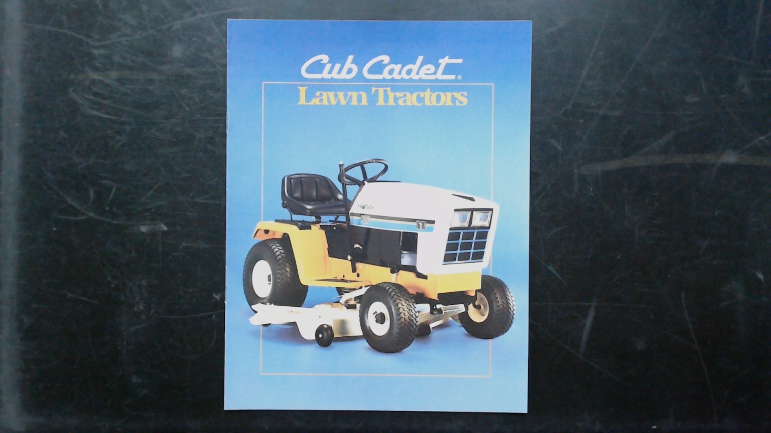 Cub Cadet Lawn Tractors Brochure Vintage 1610 Model Advertising