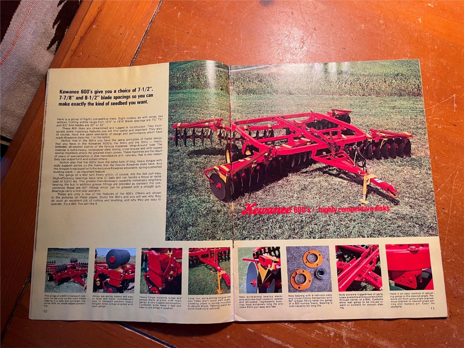 Kewanee Tillage Tools Farm Implement Catalog Brochure 1977 Chromalloy American