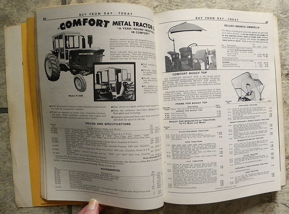 1966 John Day Company, Farm Supplies, Machinery, Des Moines,Iowa Dealers Catalog