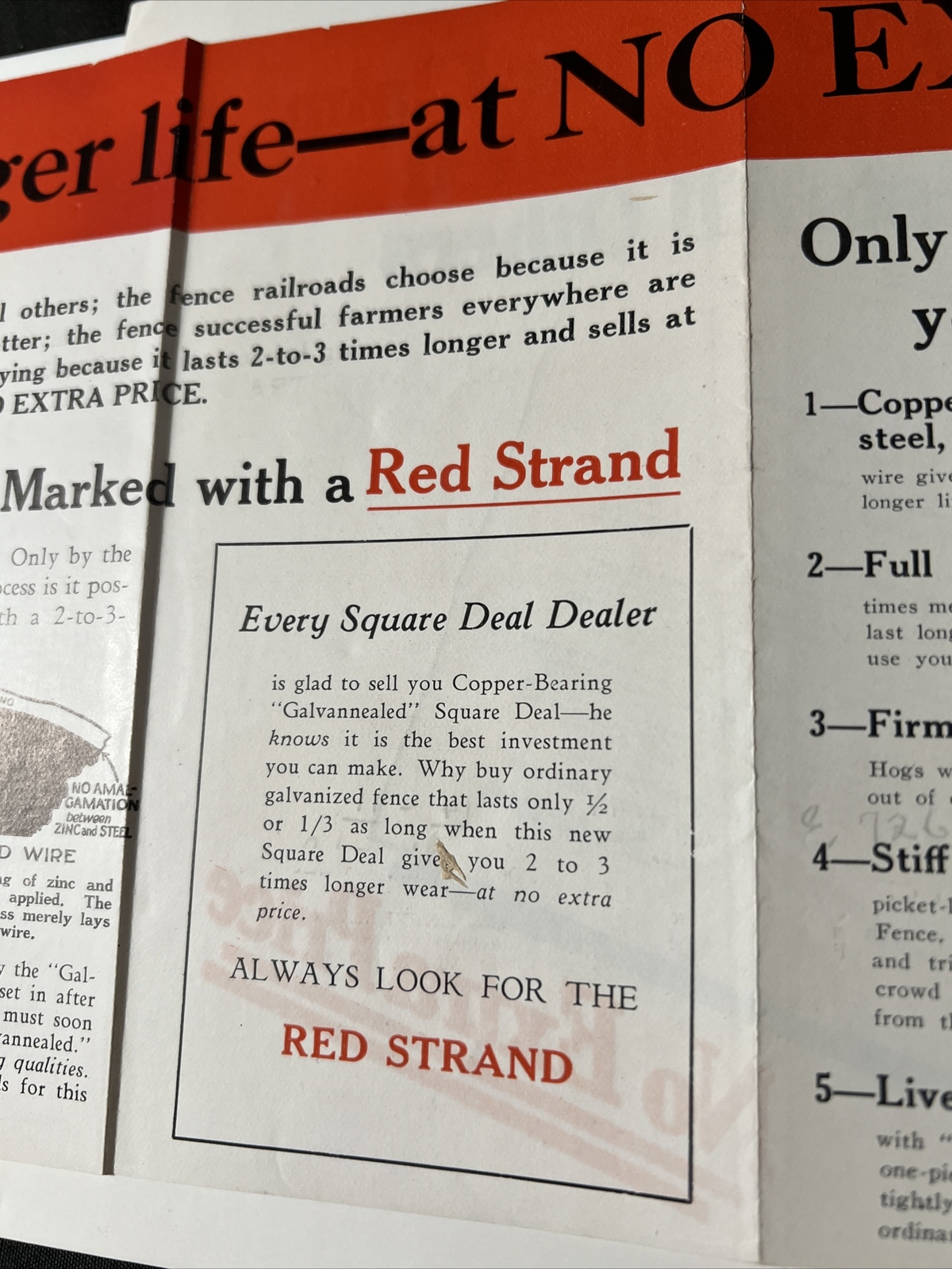 vintage 1920s WESTERN HARDWARE COMPANY WICHITA FALLS Texas Ad FENCING
