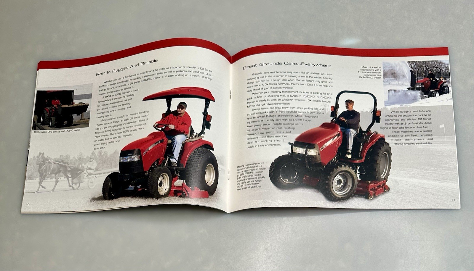 CASE-IH DX SERIES FARMALL TRACTORS Brochure 2007