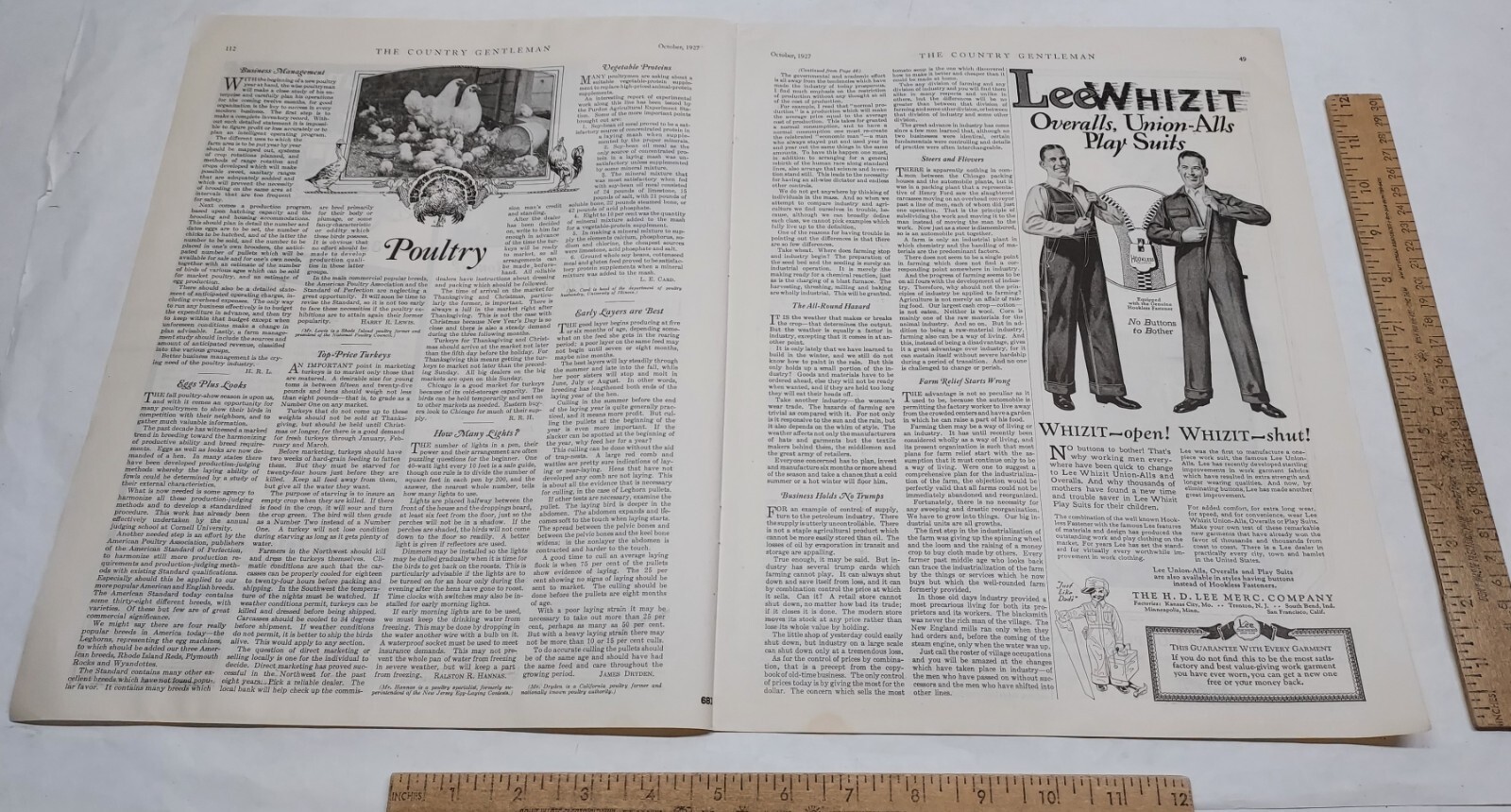 1927 – 18-35 h.p. ROCK ISLAND TRACTOR / Rock Island Plow Co. – magazine ad