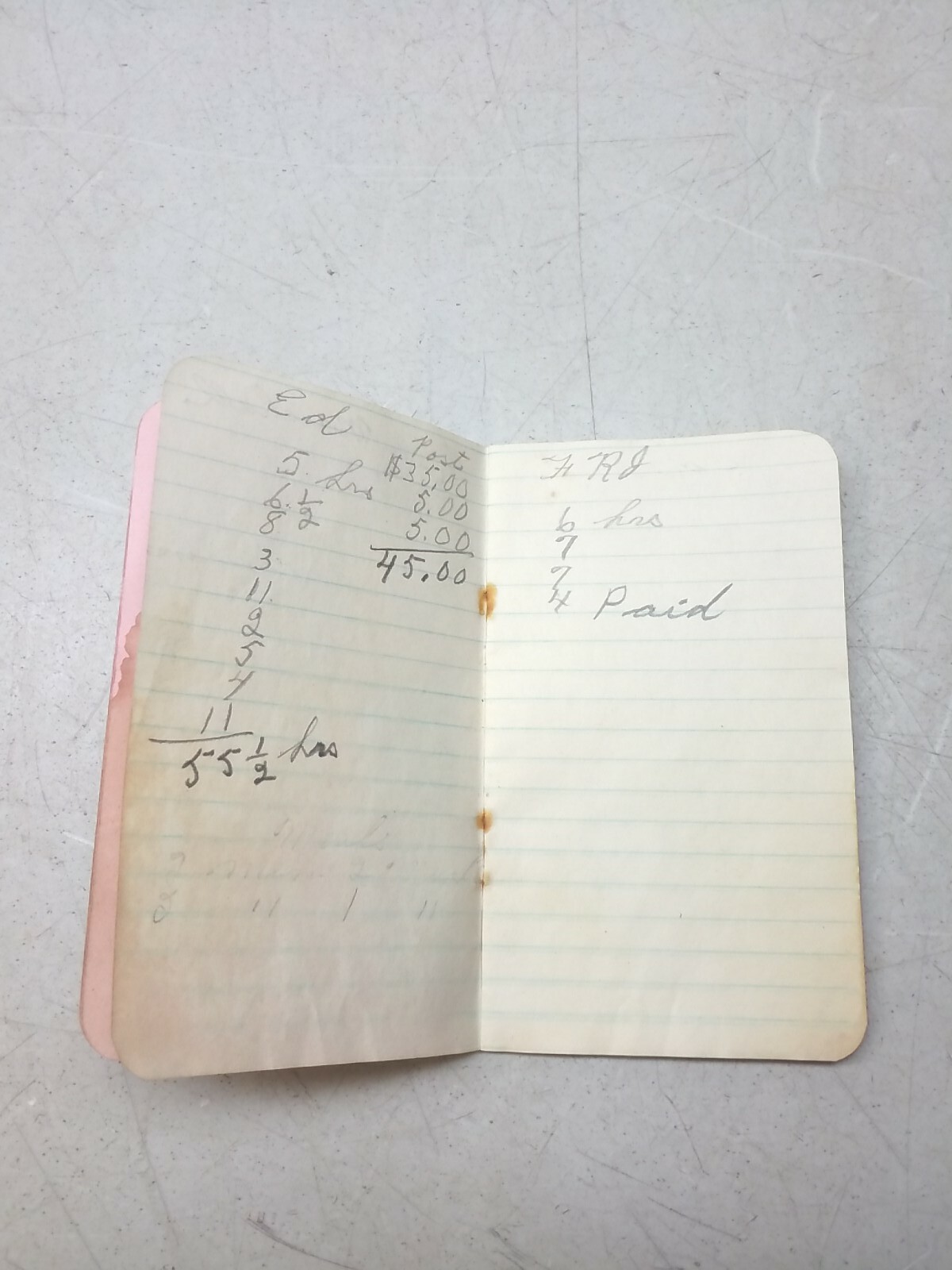 Farm Oyl Memo Book 1949 50 Petroleum Advertising Mondovi Farm Service Wisconsin