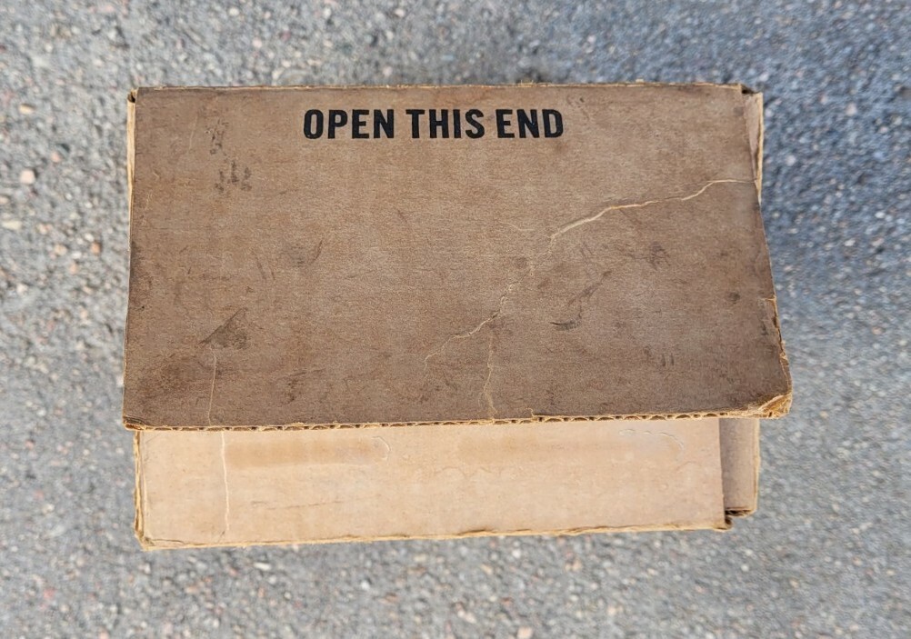 Vintage 1960s Briggs and Stratton Shipping Advertising Cardboard Box