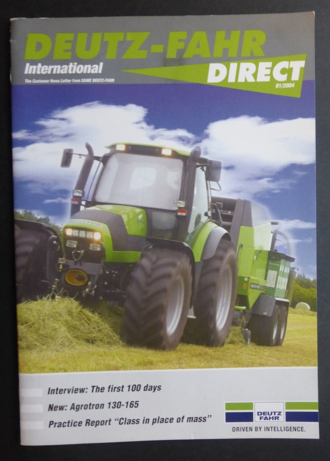 VTG Ad Sales Brochure Catalog Deutz-Fahr Direct 01/2004