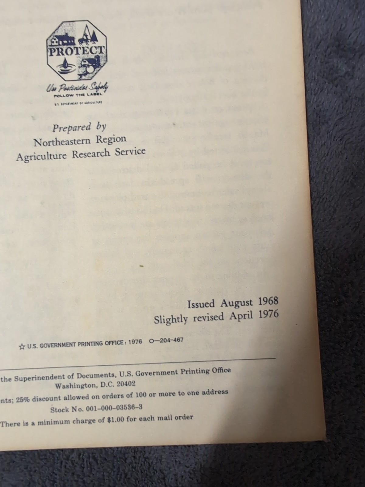 Vintage U.S. Department Of Agriculture Growing Pansies Pamphlet Flower Congress