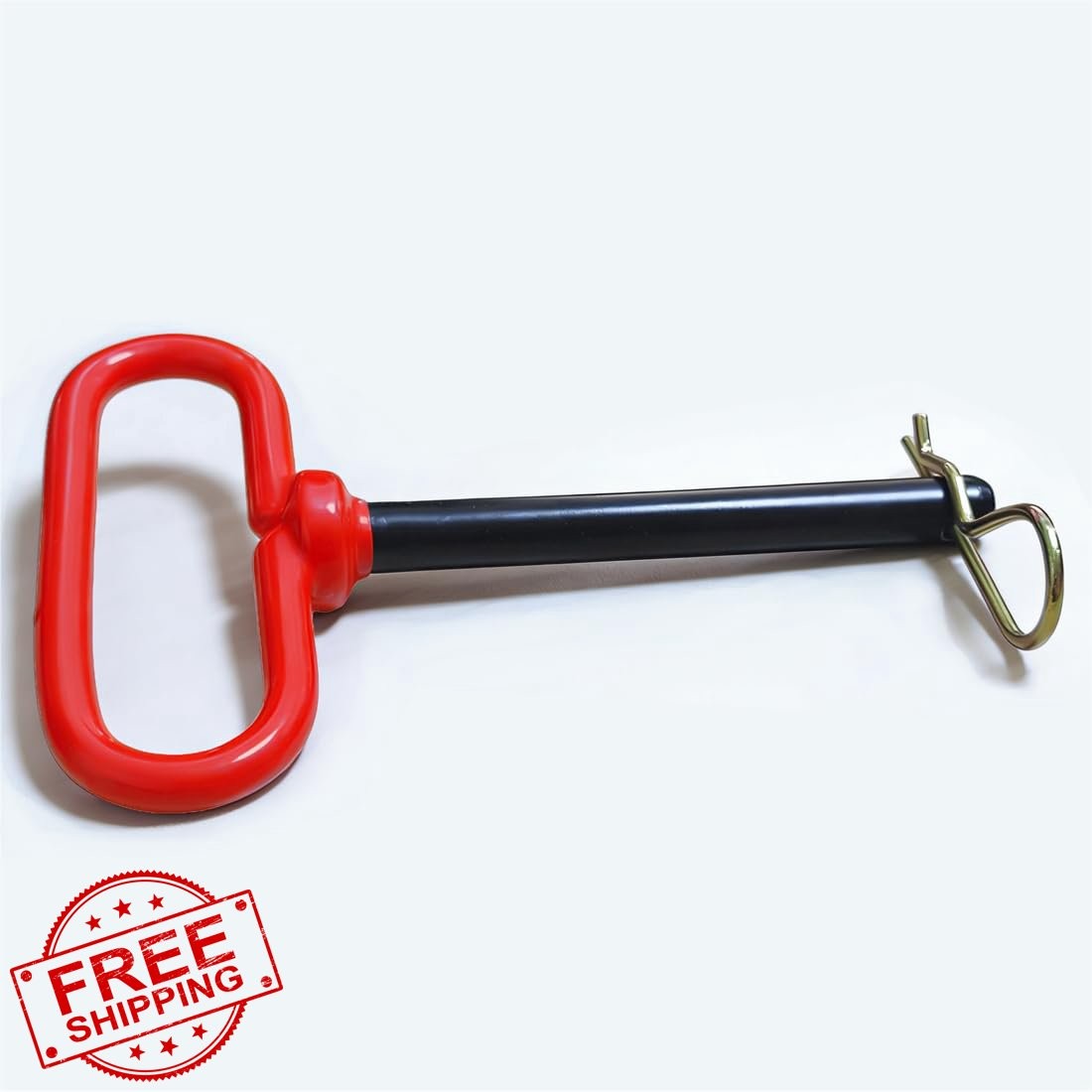 Witlans 1/2 Trailer Hitch Pin Red 1/2×4-1/2&Prime;