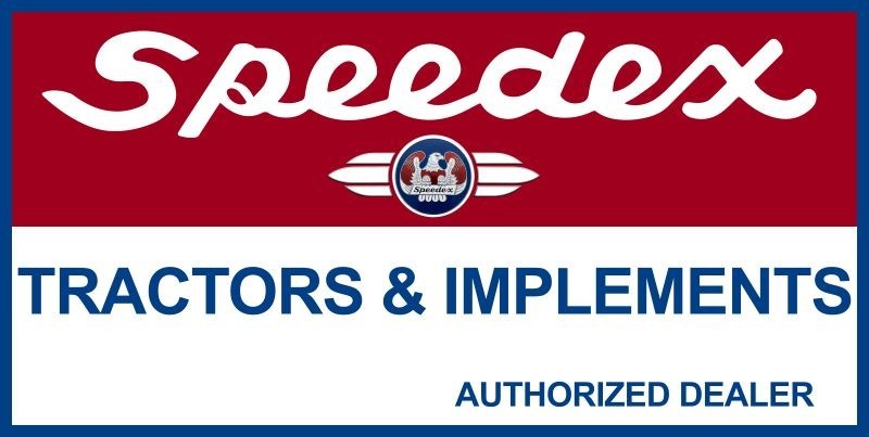 Speedex Tractors & Implements Dealer NEW Sign: 24×48&Prime; USA STEEL, DOUBLE SIDED