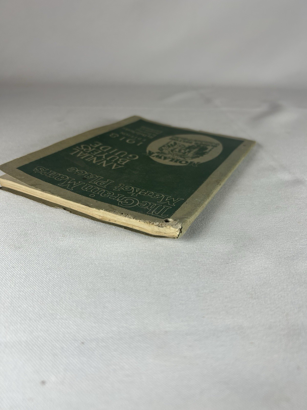 Antique 1918 Grain Mans Market Place Buyers Guide Chicago Industrial Advertising