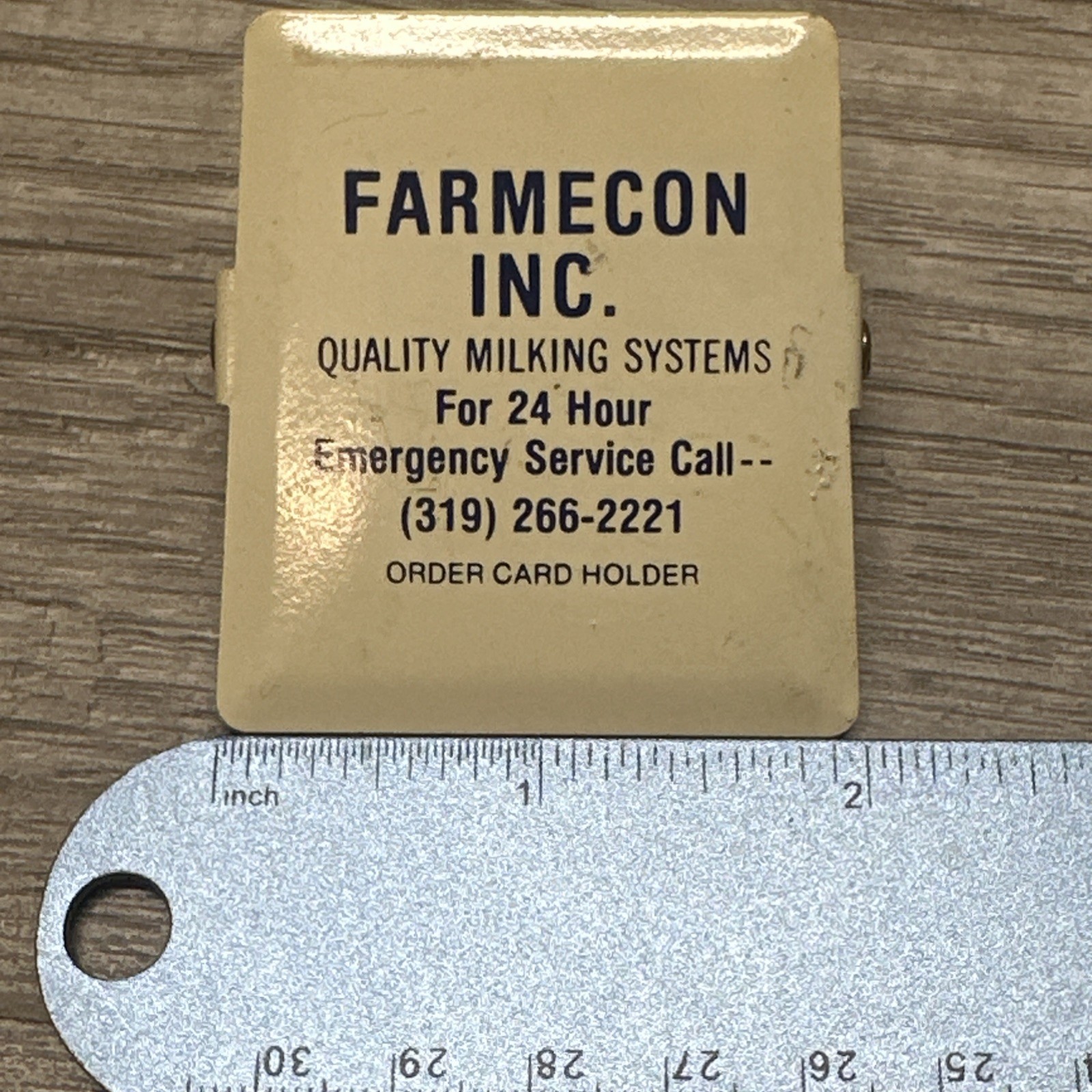 VINTAGE FARMECON INC. Quality Milking Systems DAIRY EQUIPMENT ENAMELED CLIP