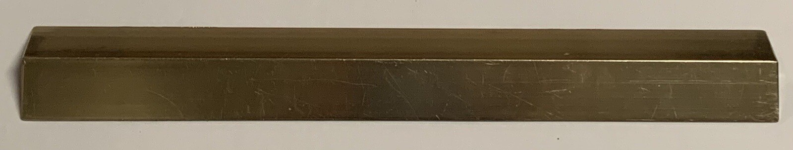 Vtg Reeder Equity 50th Anniversary Metal Ruler North Dakota ND Elevator Ag 1964