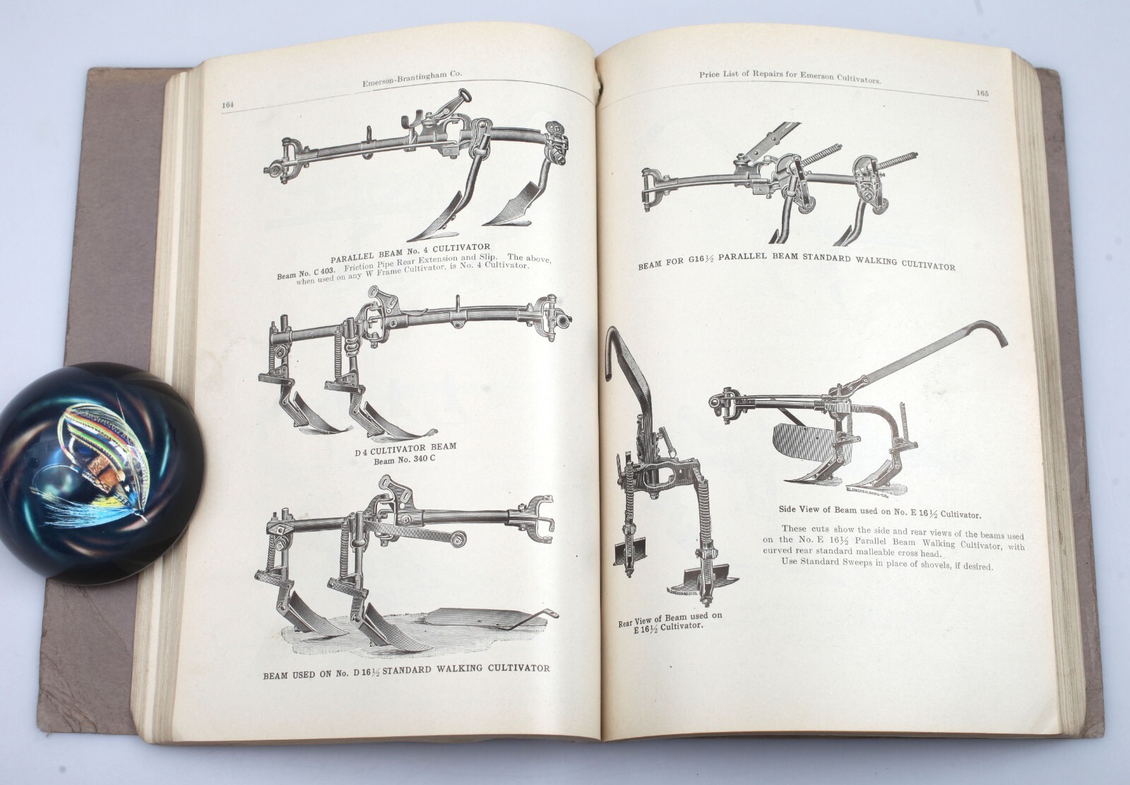 Vintage 1910-11 Emerson Brantingham Farm Implement Catalog and Price List