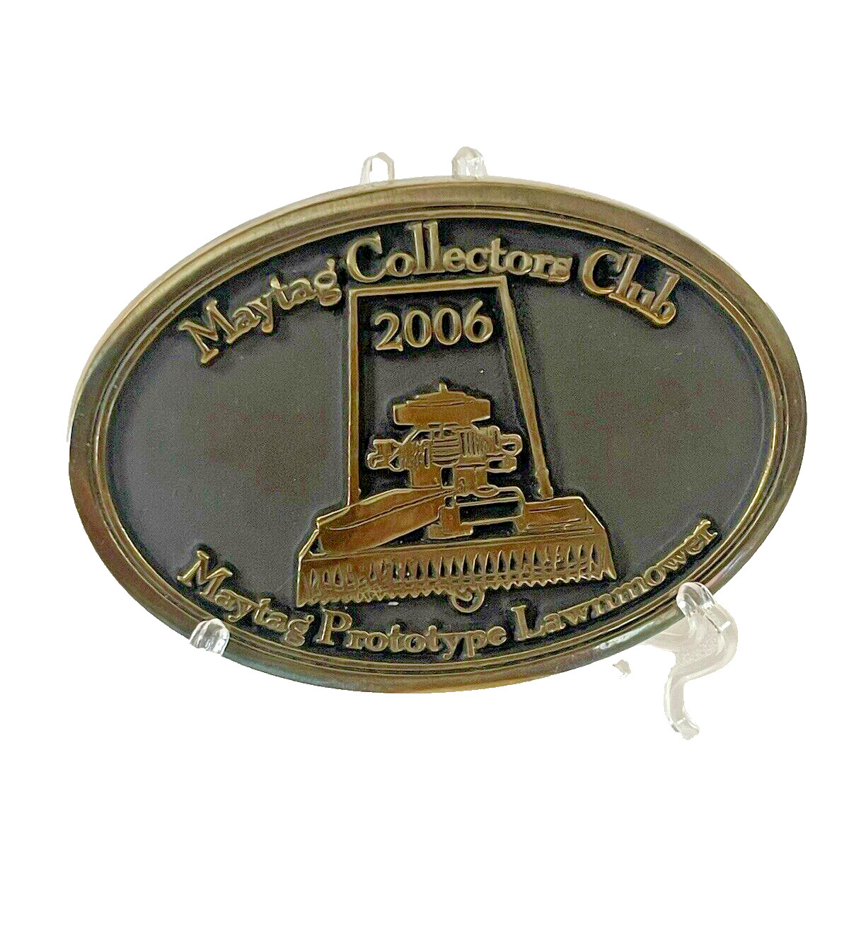 Maytag Collectors Club 2006 Northwest Brass Works Hand Made Belt Buckle 21/100