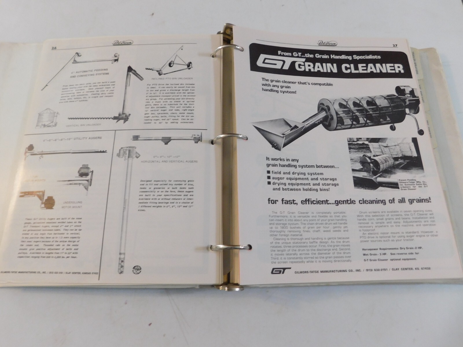 BROYHILL LINE FARM EQUIPMENT BROCHURES EMPIRE PLOW WESTGO LOADERS GANDY DANUSER