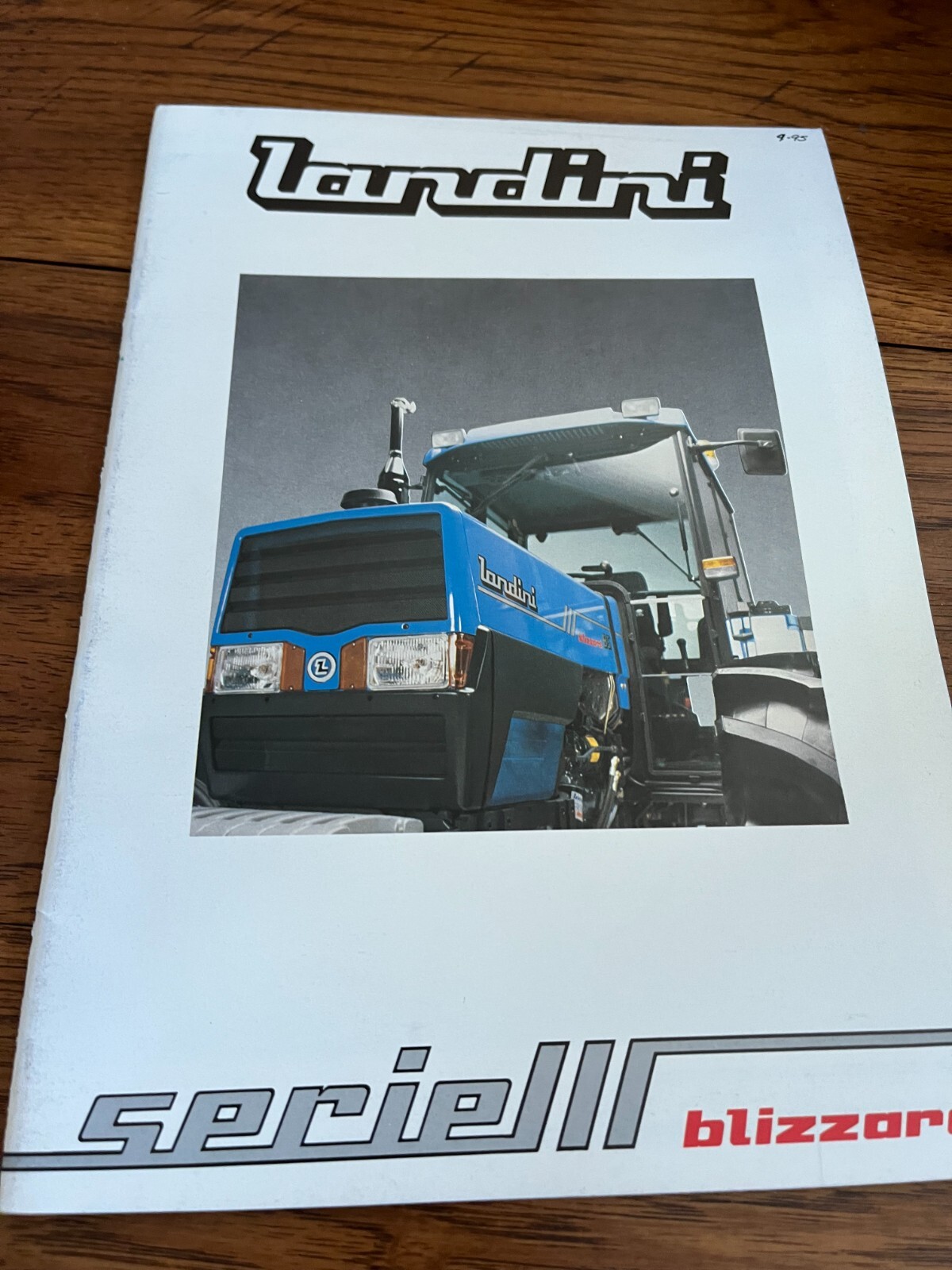 Landini Blizzard Series III 50 60 65 75 85 95 Tractor Brochure AMIL22