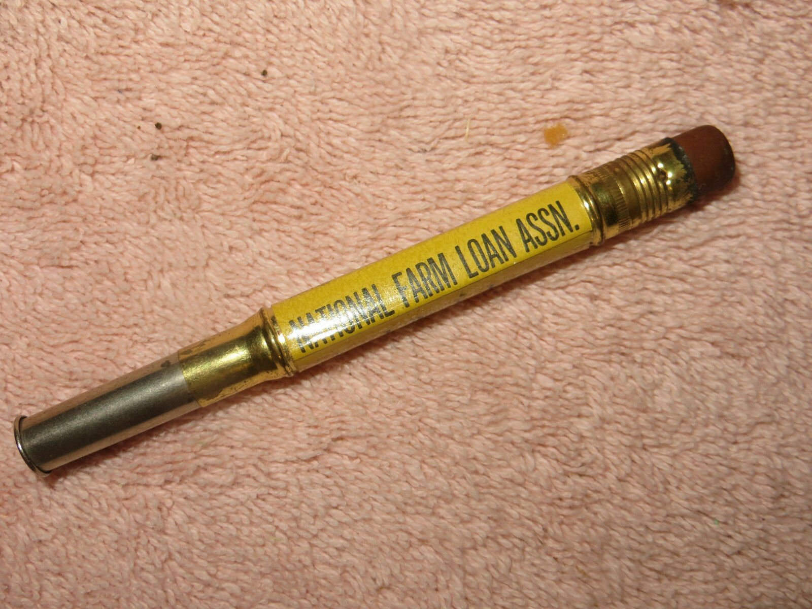 Vintage National Farm Loan Assn. Bullet Pencil