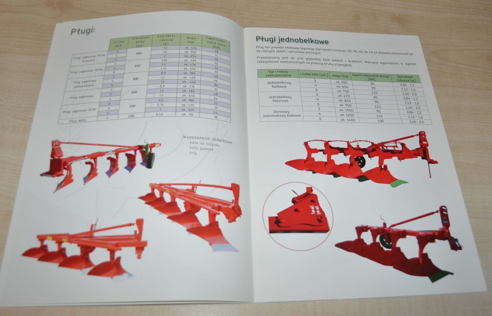 Zaklad Mechaniczny Jan Barela Agricultural Machinery Polska Brochure Prospekt
