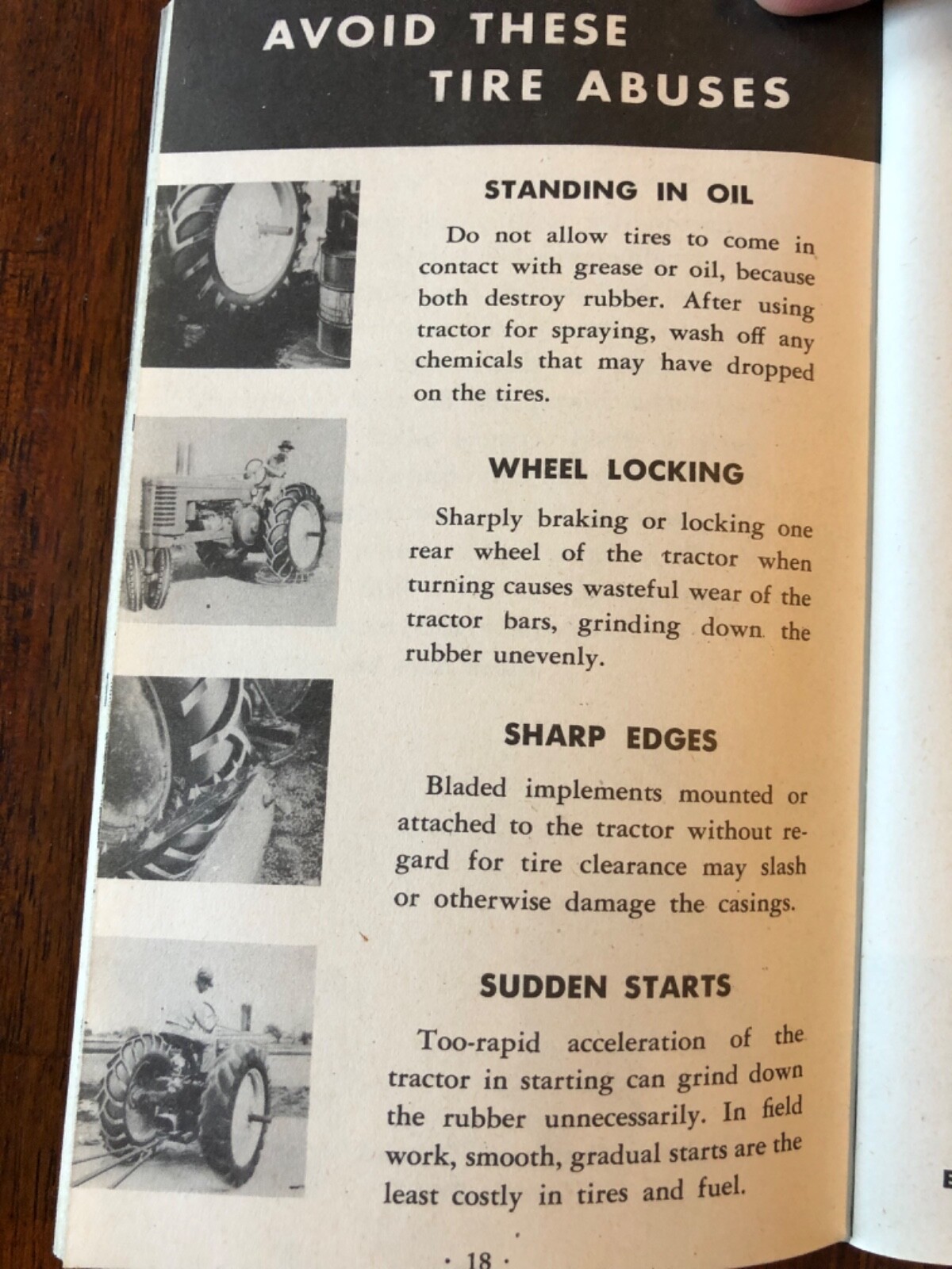 Vintage 1947-1948 FIRESTONE Farm Guide Book, Broadway Battery & Tire-Highland IL