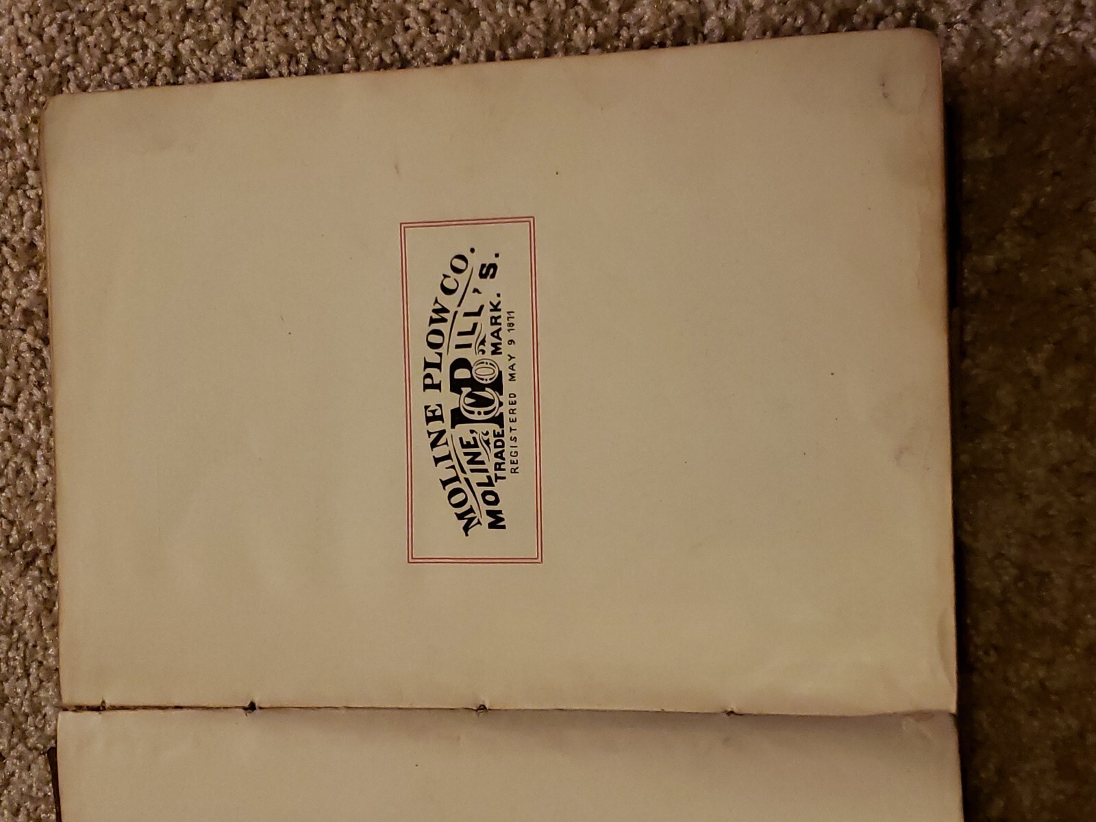 1904 Moline Plow Company Catalog Modern Implements Employee Version