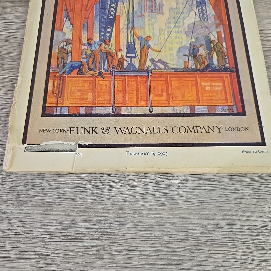 THE LITERARY DIGEST MAGAZINE — FEBRUARY 6, 1915 Vol 50 No 6