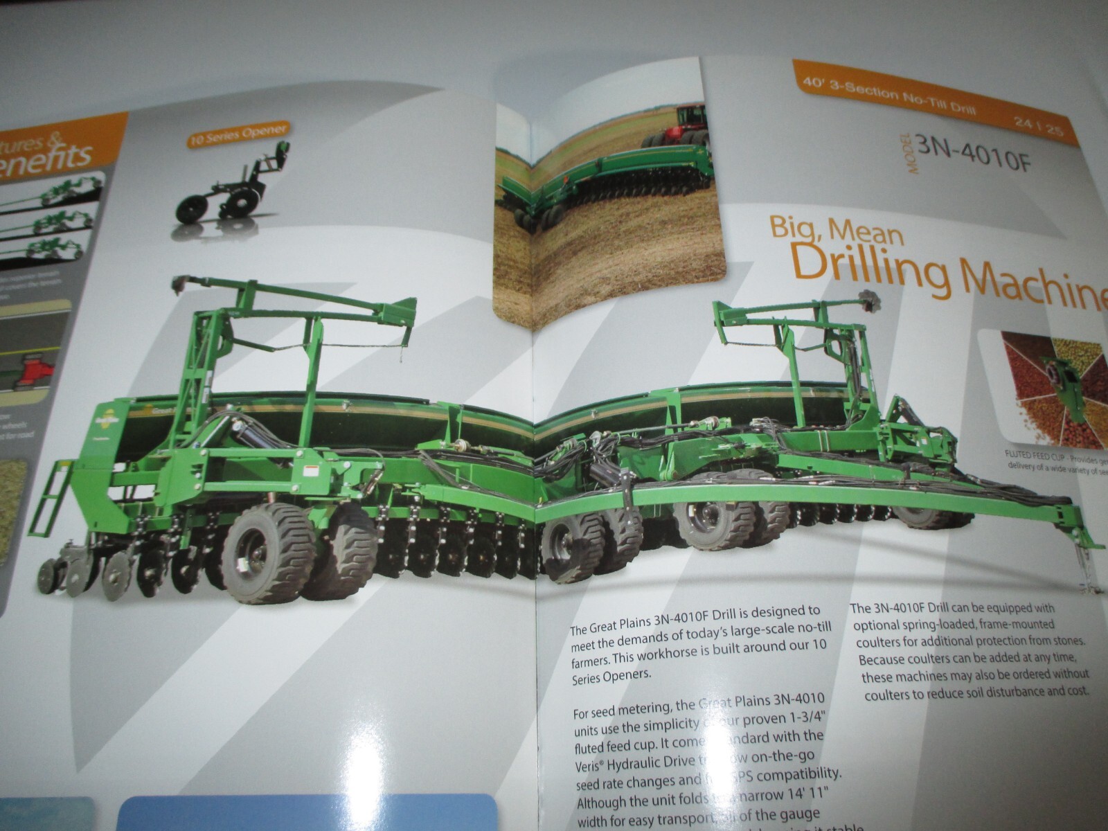 *Great Plains Seed Placement Grain Drills Sales Brochure Literature Advertising