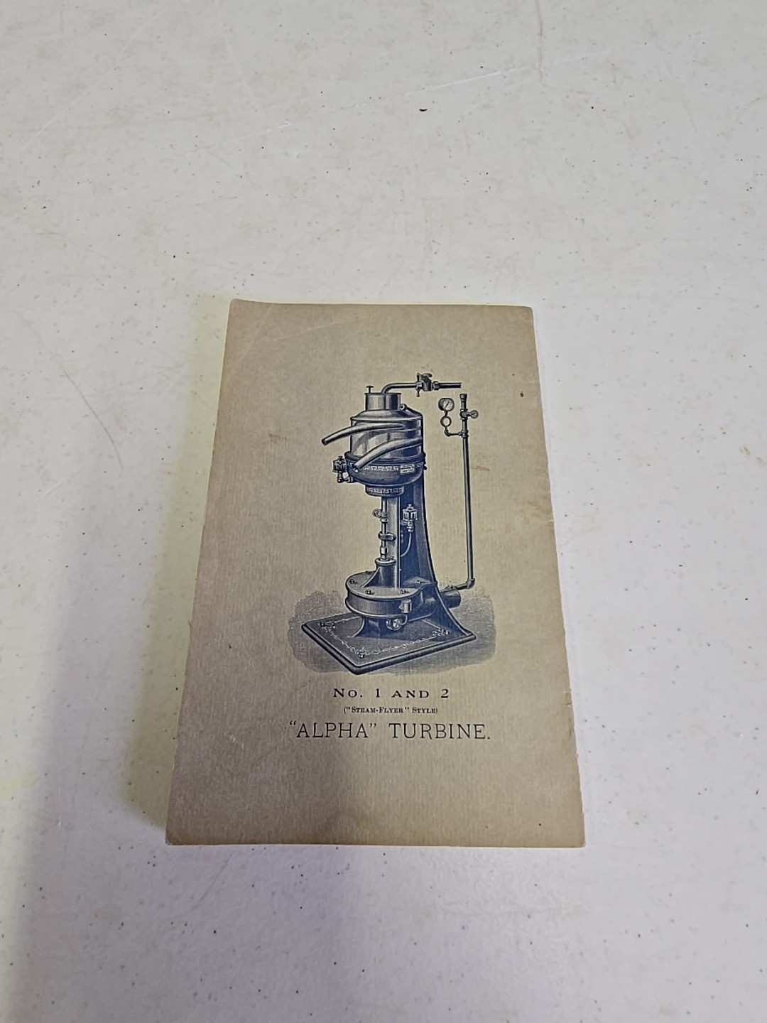 Antique 1896 Instructions For Alpha No. 1 & 2 De Laval Turbine Cream Seperators