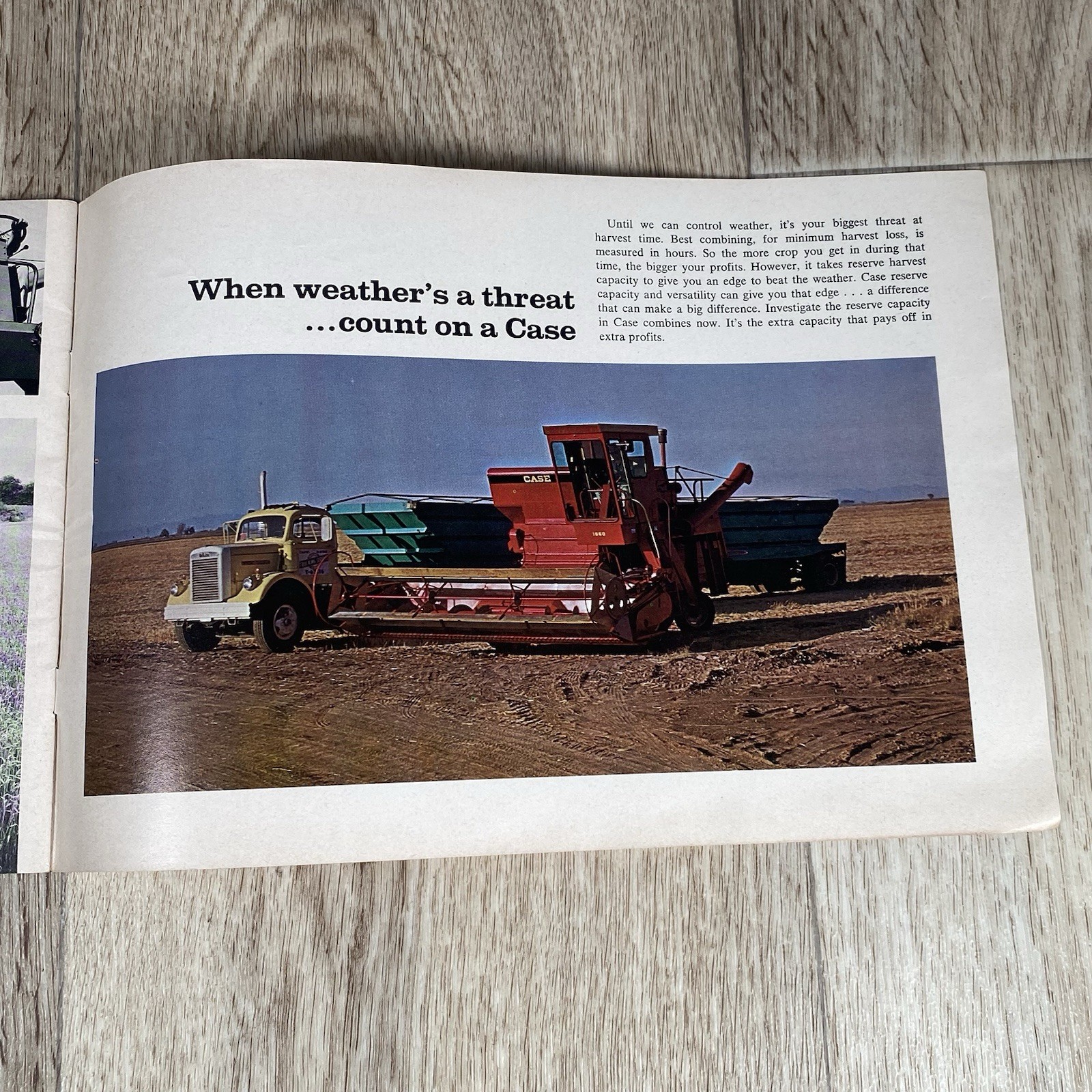 Case Combine Sales Brochure Dealership Mailer