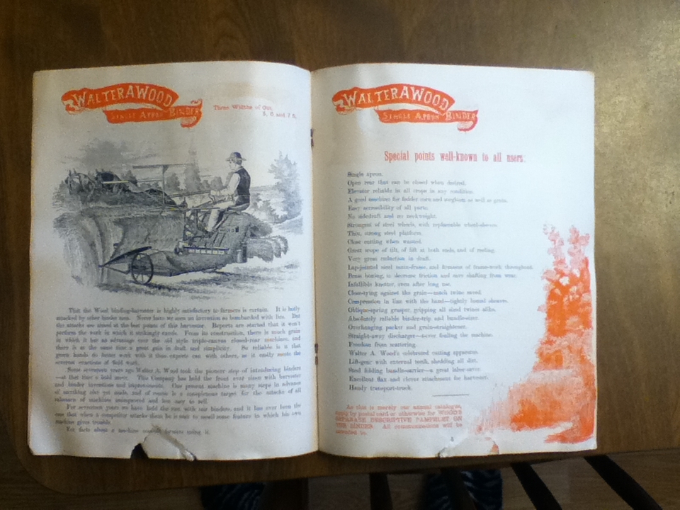 1890s Walter Wood, Portland, OR Agricultural Catalog Vintage Ephemera NY Last